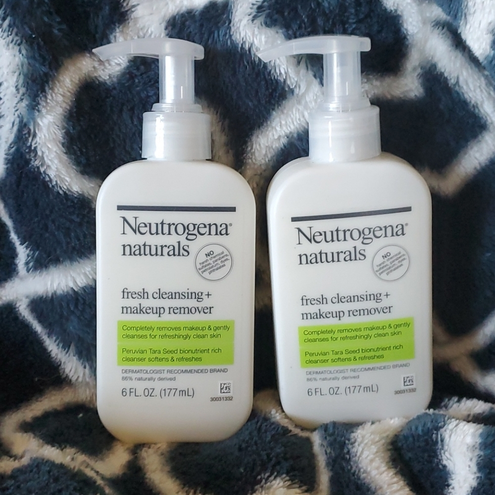 Neutrogena naturals cleansing makeup remover new